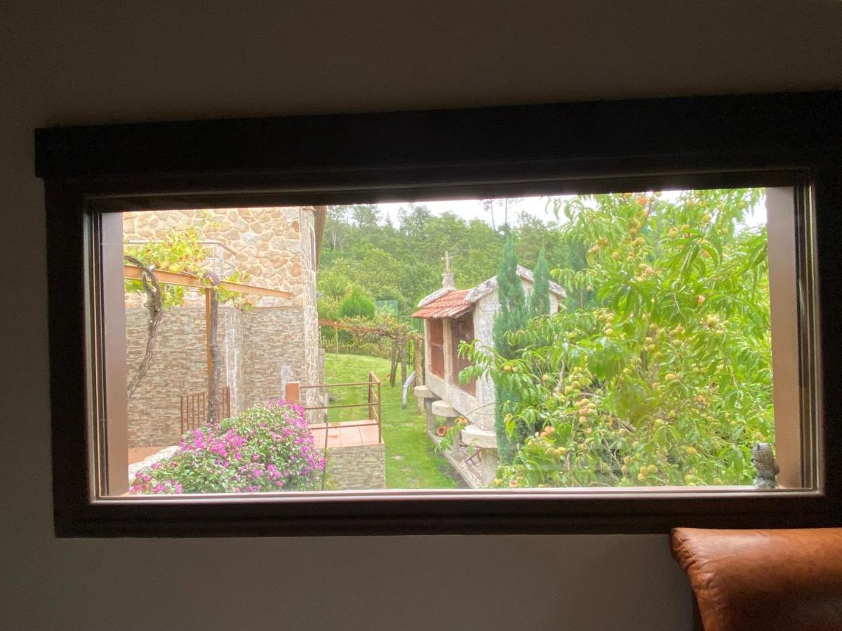 Casa Rural O Carballo Da Pedra La Caniza Exteriör bild