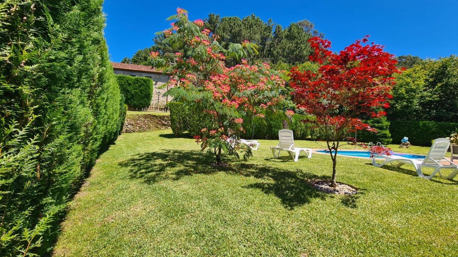 Casa Rural O Carballo Da Pedra La Caniza Exteriör bild