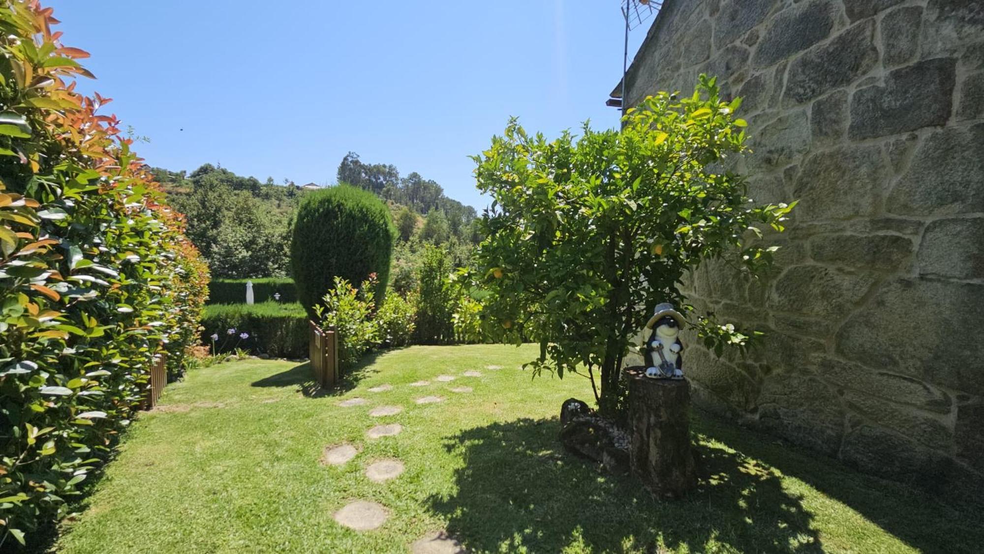 Casa Rural O Carballo Da Pedra La Caniza Exteriör bild